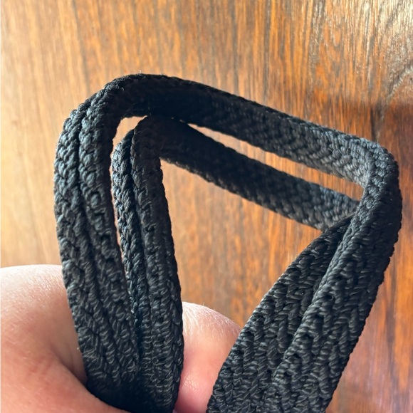 The Sak Y2K Black Crochet Knit Shoulder Bag 2000s Boho Purse - Picture 6 of 11